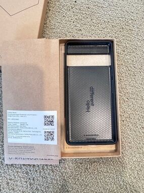 RhinoShield Black Phone Case